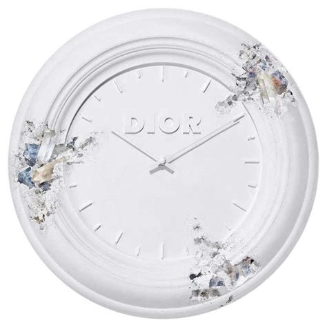 dior wall clock|DIOR AND DANIEL ARSHAM Future Relic Eroded Clock .